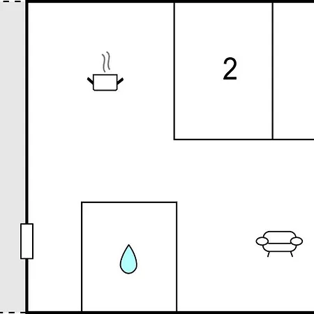 2 Bedroom Front In Prázdninový dům Jarosławiec